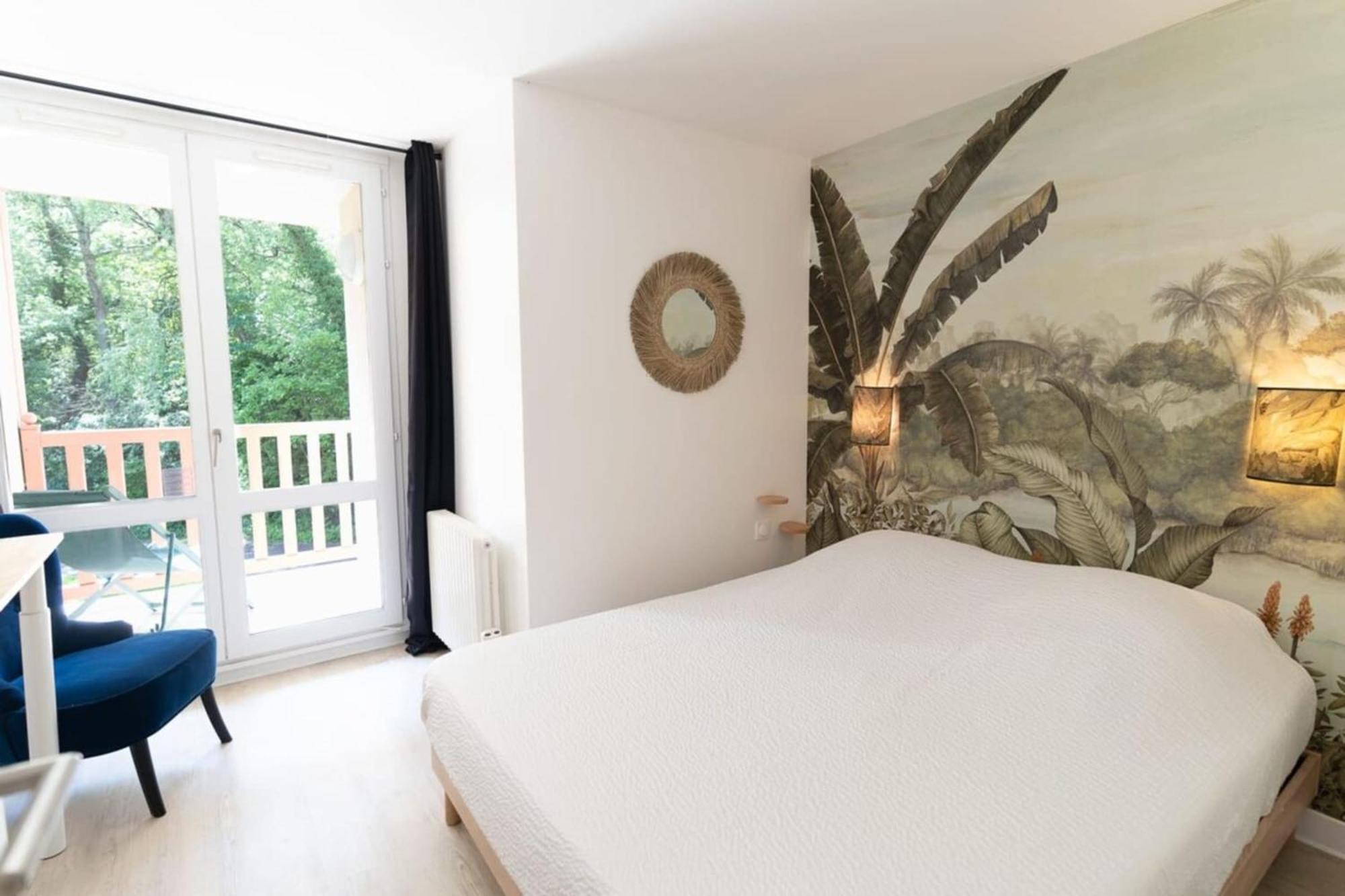 Beautiful Flat With Swimming Pool Tennis Court And Private Car Parking 109 Le Touquet 외부 사진